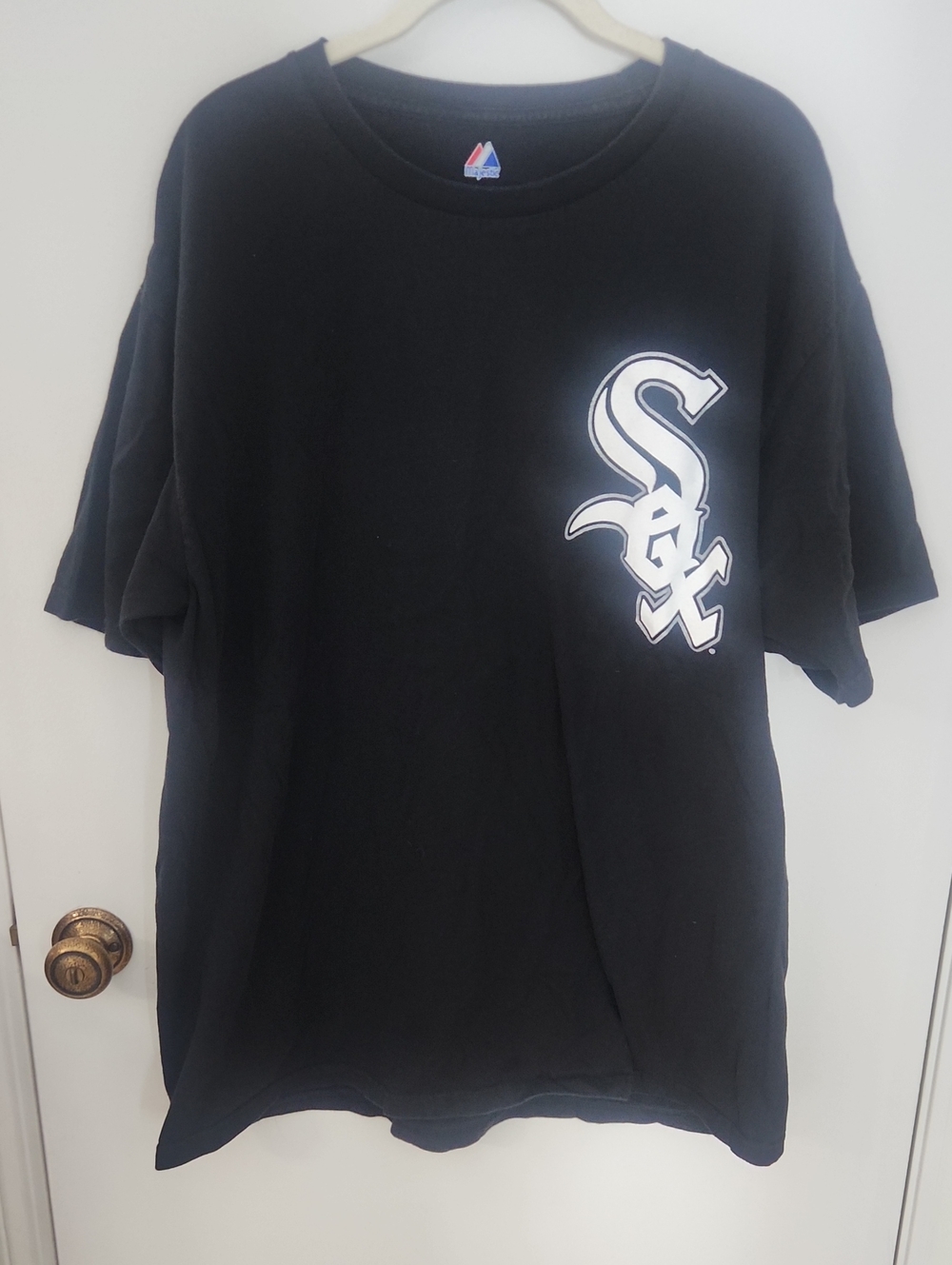 Majestic Black Short-Sleeve KONERKO Chicago White Sox Tee